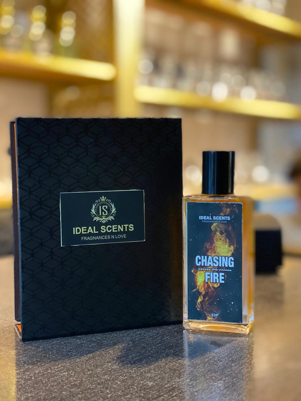Chasing Fire Perfume 50ml – Tuscan Leather Inspired, Long-Lasting