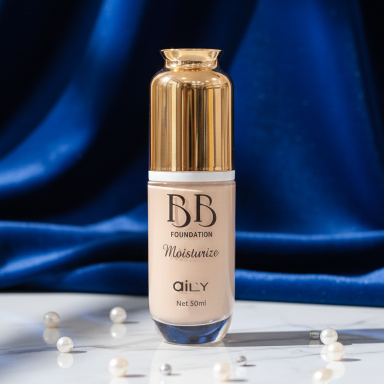 Aily BB Foundation – Hydrating Liquid Base, 50ml Natural Coverage