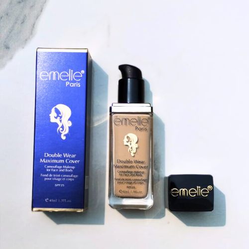 Emelie Double Wear Maximum Cover Foundation SPF25