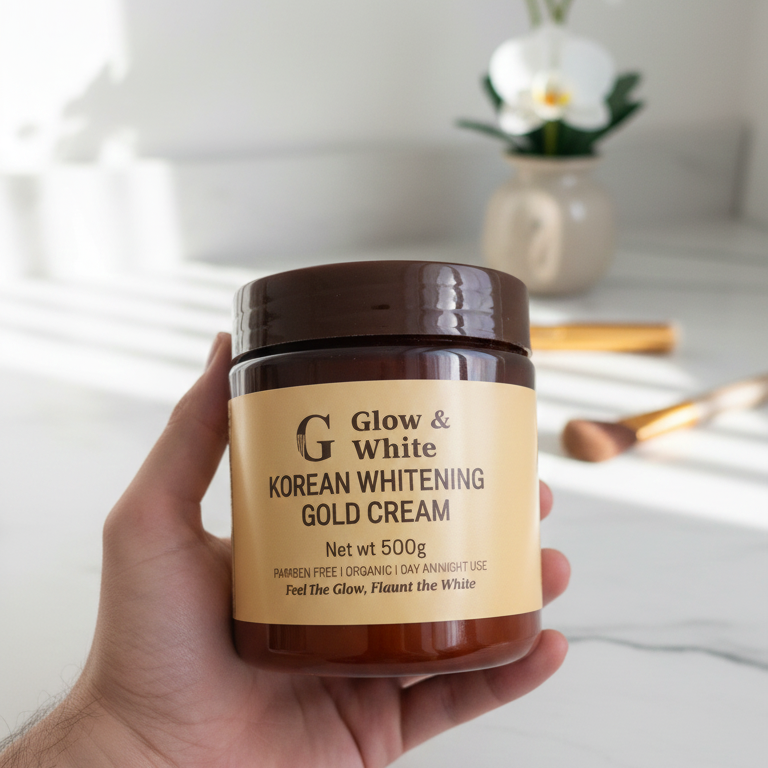 Glow & White Korean Gold Whitening Cream 250g