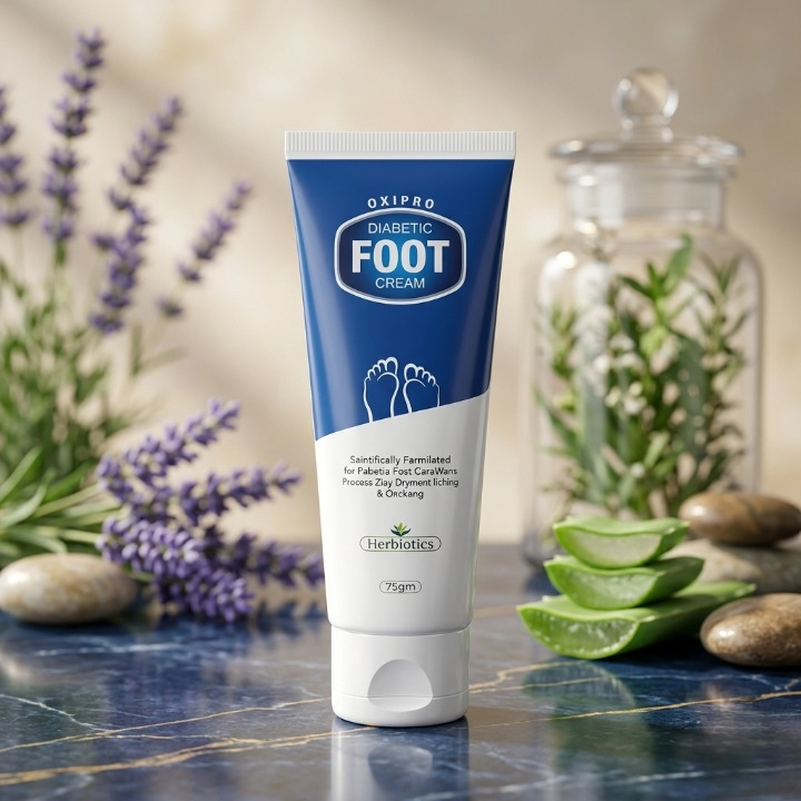 Herbiotics Oxipro Diabetic Foot Cream 75g