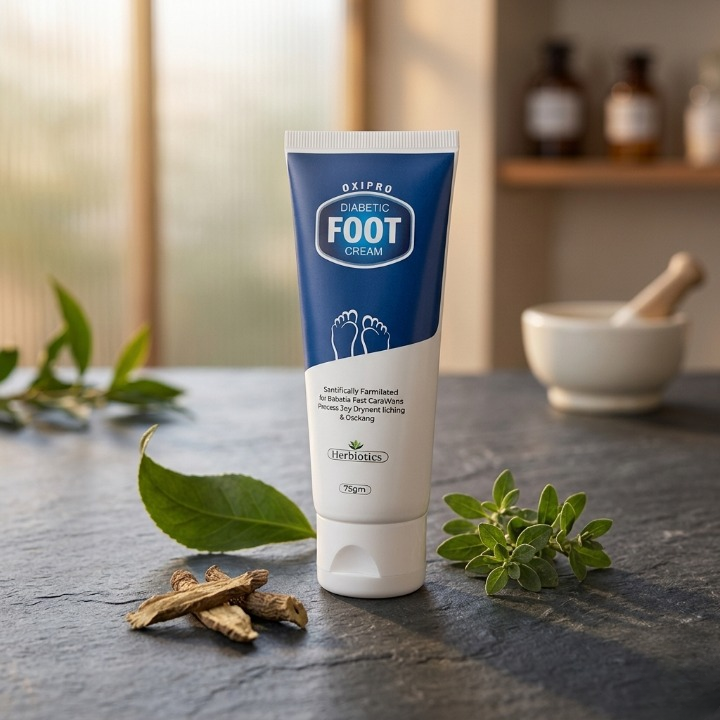 Herbiotics Oxipro Diabetic Foot Cream 75g