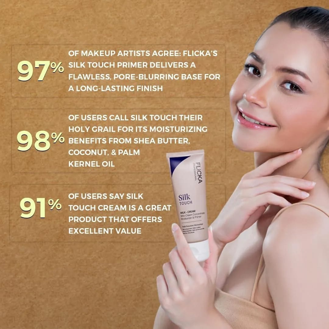 FLiCKA Silk Touch 2-in-1 Moisturizer & Primer