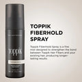 Toppik Hair Fiber Holding Spray, Instant Fuller Looking Hair