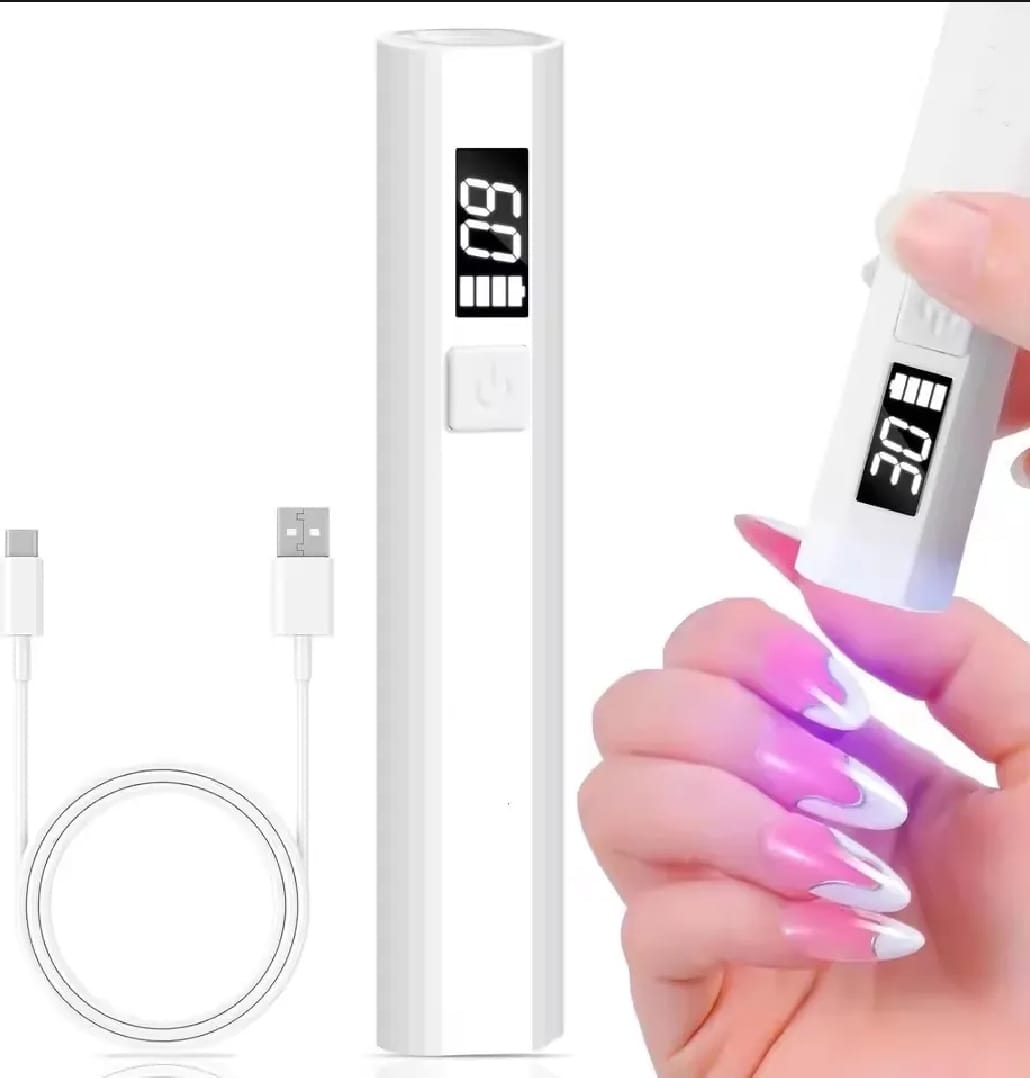 UV Light for Gel Nails – Handheld Mini Flash Cure Lamp