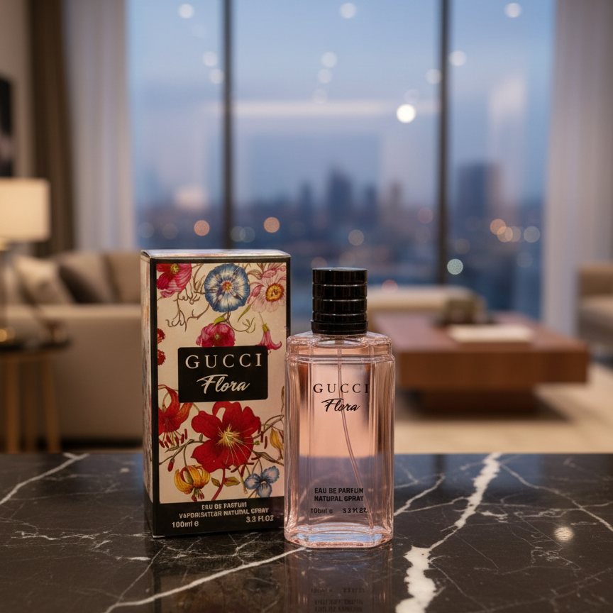 Gucci Flora EDP 100ml – Elegant Long-Lasting Floral Perfume for Women