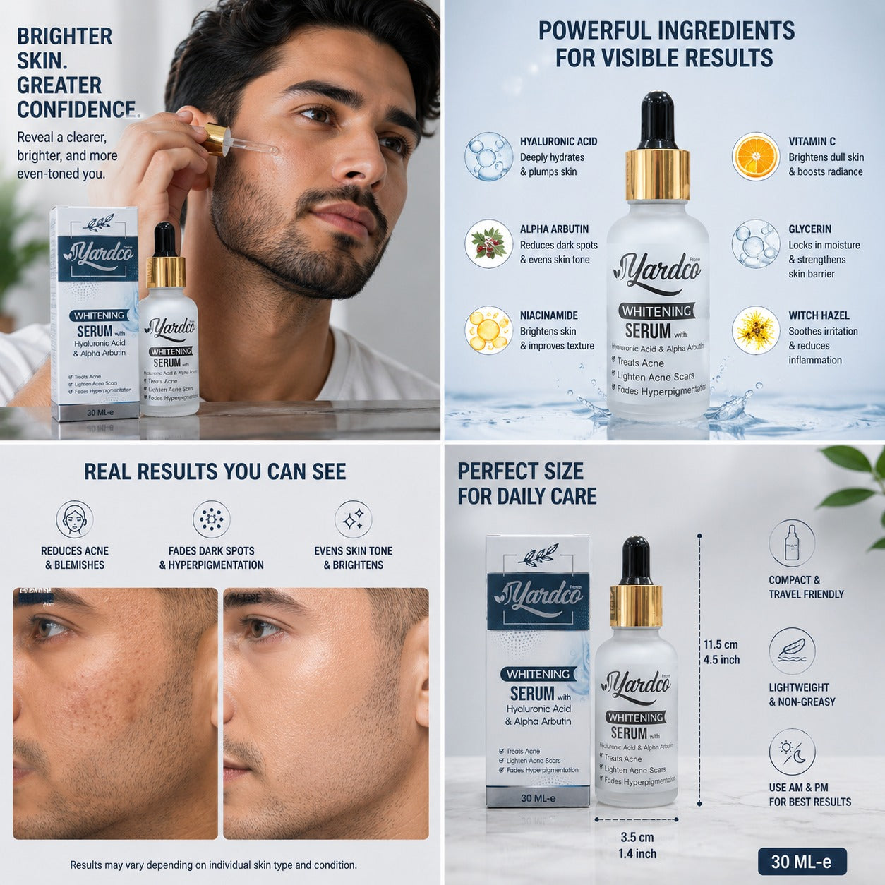 Yardco Whitening Serum 30ml