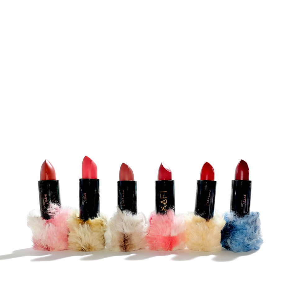 High Pigmented Fur Style Fluffy Lipstick