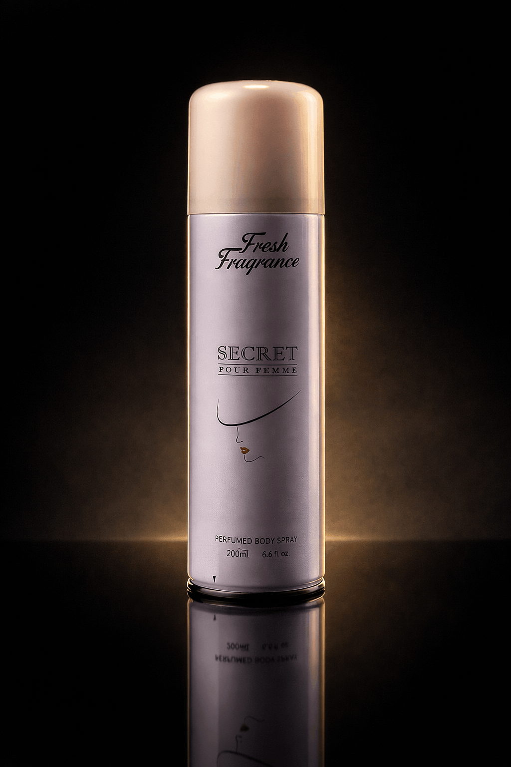 SECRET POUR FEMME Fresh Fragrance Perfumed Body Spray 200ml
