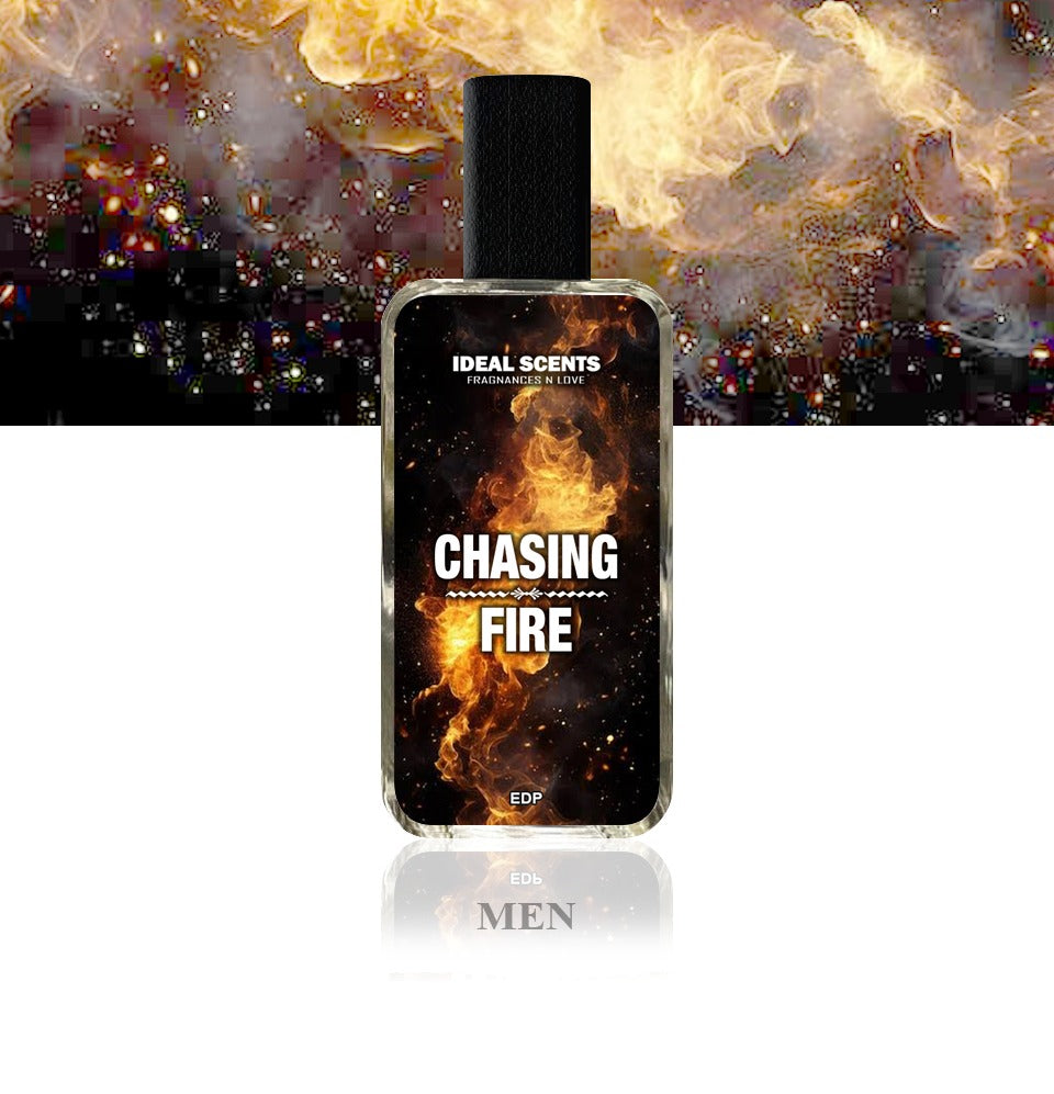Chasing Fire Perfume 50ml – Tuscan Leather Inspired, Long-Lasting