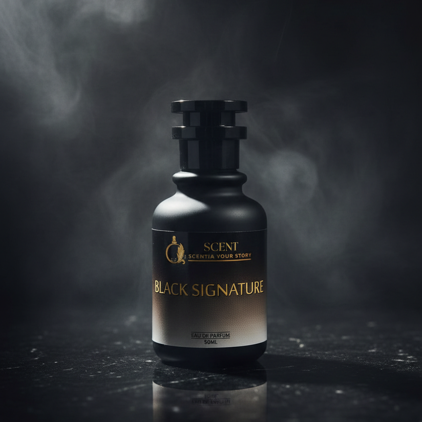 Scentia Your Story Black Everglow Perfume – Long-Lasting Luxury (50ml)