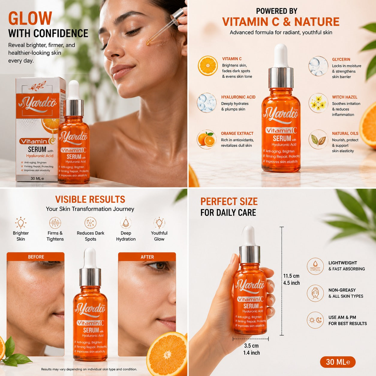 Yardco Vitamin C Face Serum 30ml