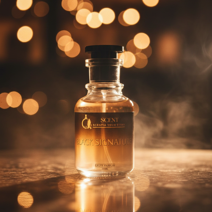 Scentia Your Story Black Everglow Perfume – Long-Lasting Luxury (50ml)