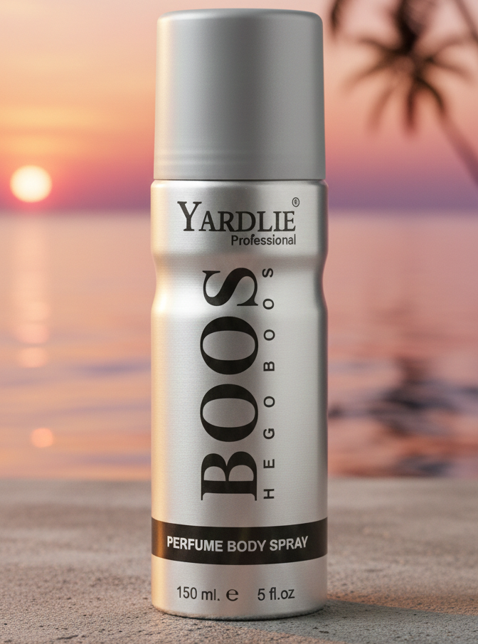 Yardlie Professional BOSS HEGOBOOS Perfume Body Spray (150ml) for Men