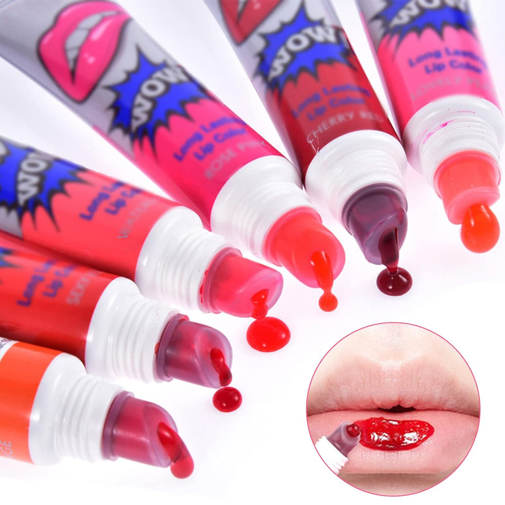 Pack Of 6 High Pigmented Lip Gloss Lipstick