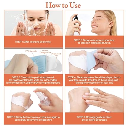 Collagen Dissolving Face Mask – Glass Skin