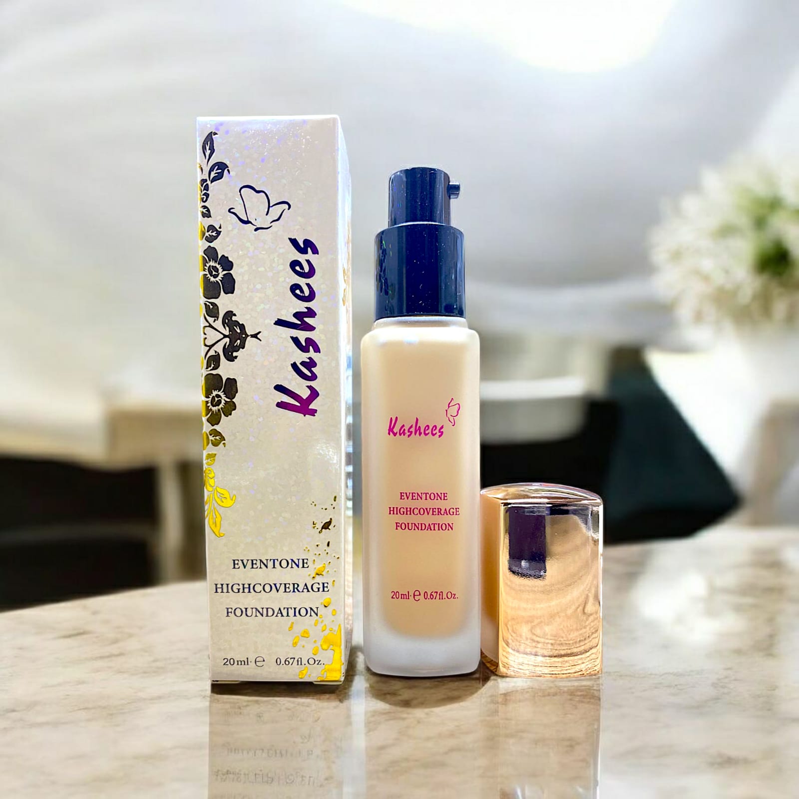 Kashee’s 24 Hrs High Coverage Foundation 20ml