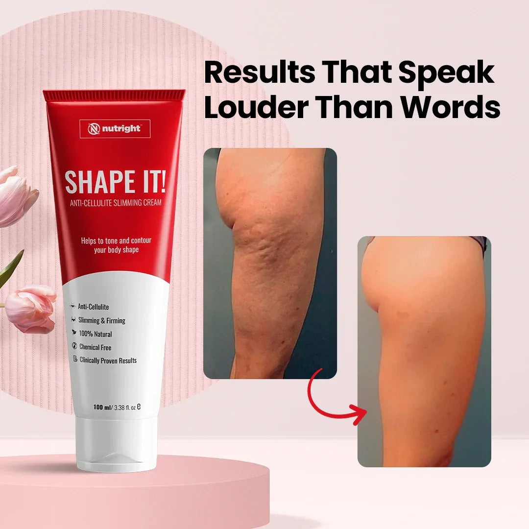 Shape It Anti-Cellulite Cream 100ml | Firming & Skin Tightening