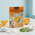 HAQKALI Professional Care Vitamin C & Collagen Moisturizing Face Mask (pack of 10)