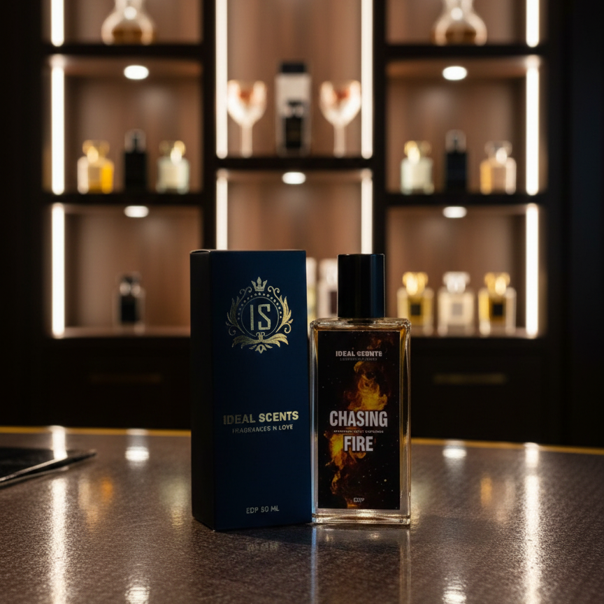 Chasing Fire Perfume 50ml – Tuscan Leather Inspired, Long-Lasting