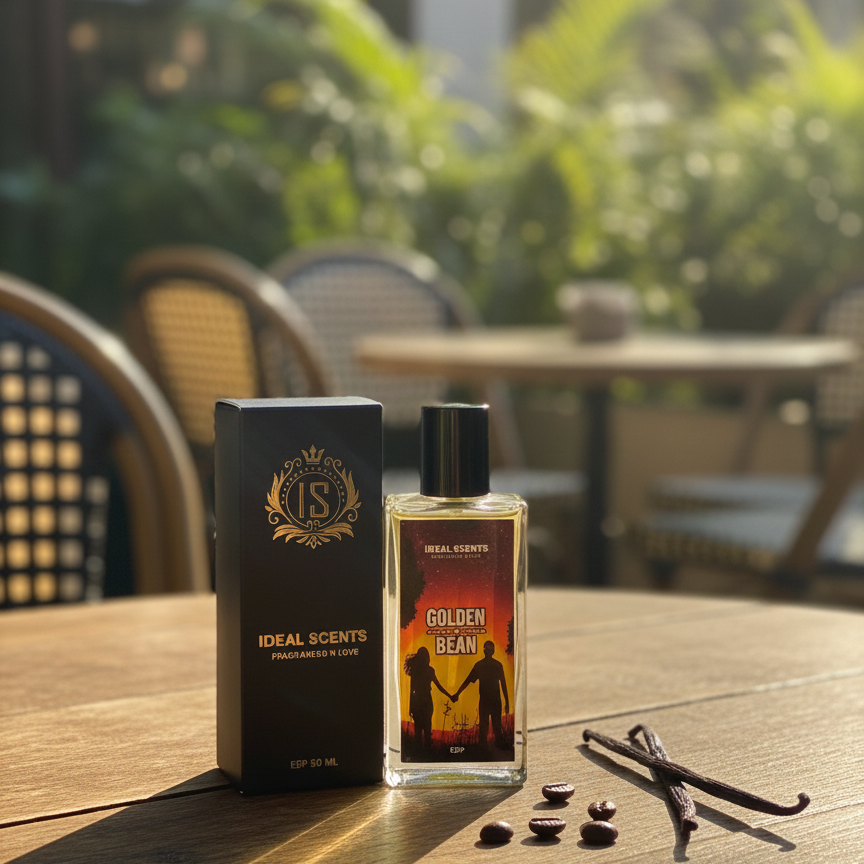 Golden Bean Perfume 50ml – Unisex, Long-Lasting