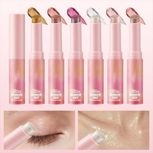 2 In 1 Jelly Shiny Shimmering Eyeshadow Stick
