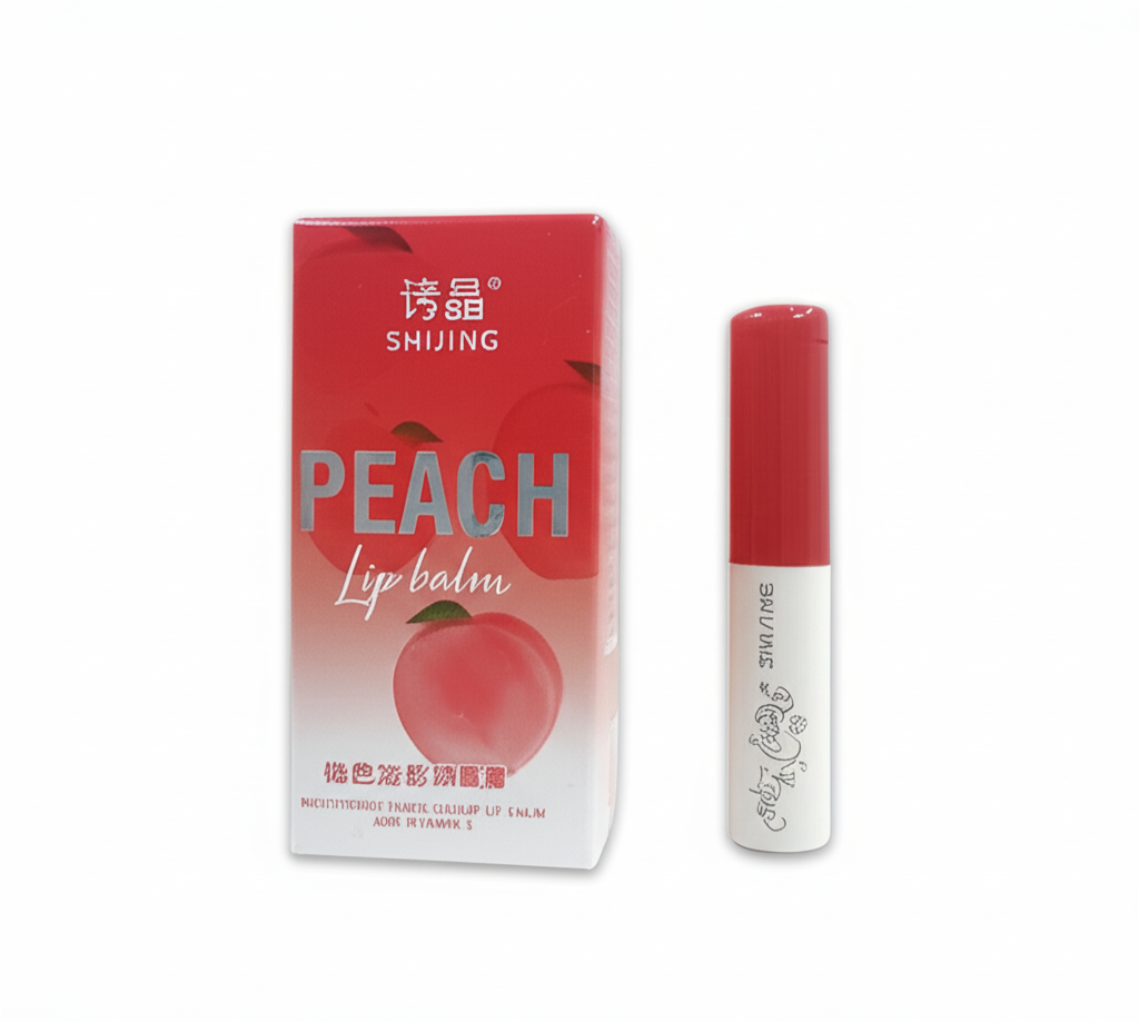 3 In 1 Shijing Peach Lip Balm