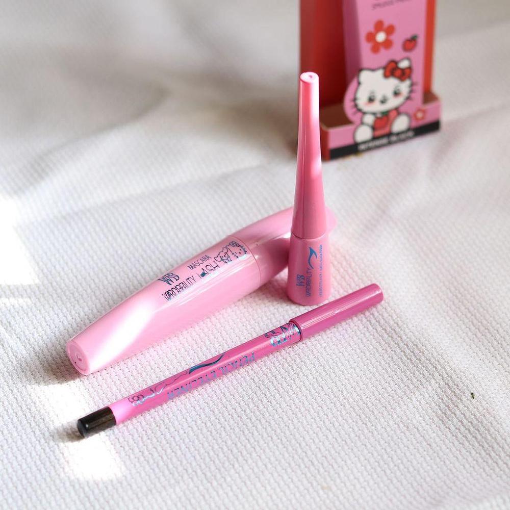 3 in 1 mascara eyeliner and pencil set