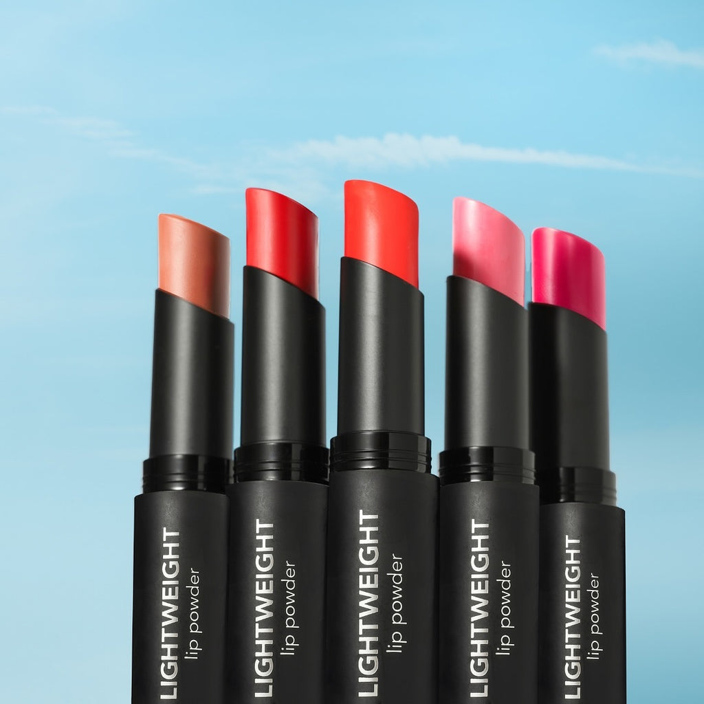 Pack of 6 Light Weight Lip Powder LipStick