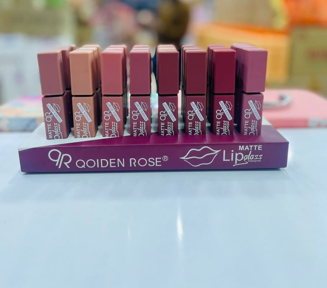 Pack of 3 High Pigment Matte Lipgloss | Non-Sticky Lip Gloss
