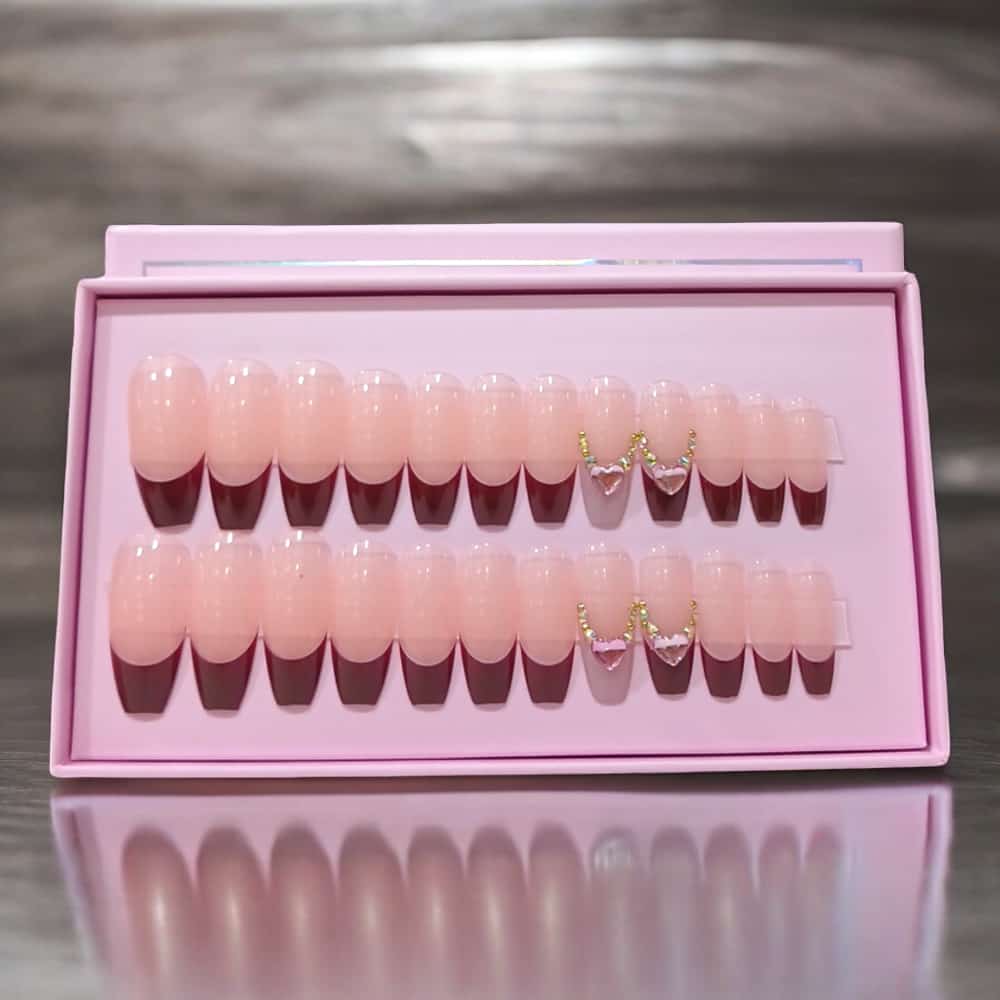 Long Press on Nails 24 Pcs Matte Perfection