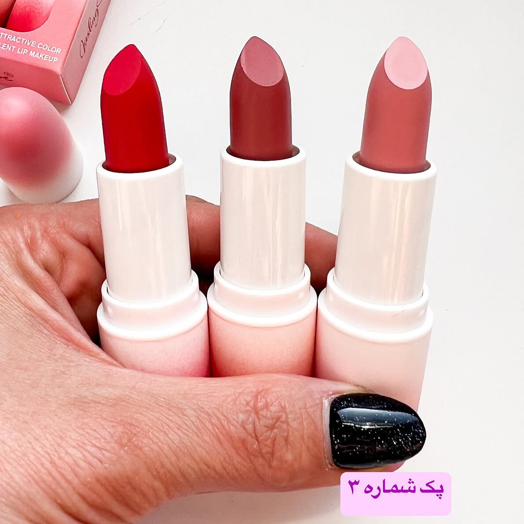 Color Castle High Coverage & Long Lasting Lipstick [Pack of 3]