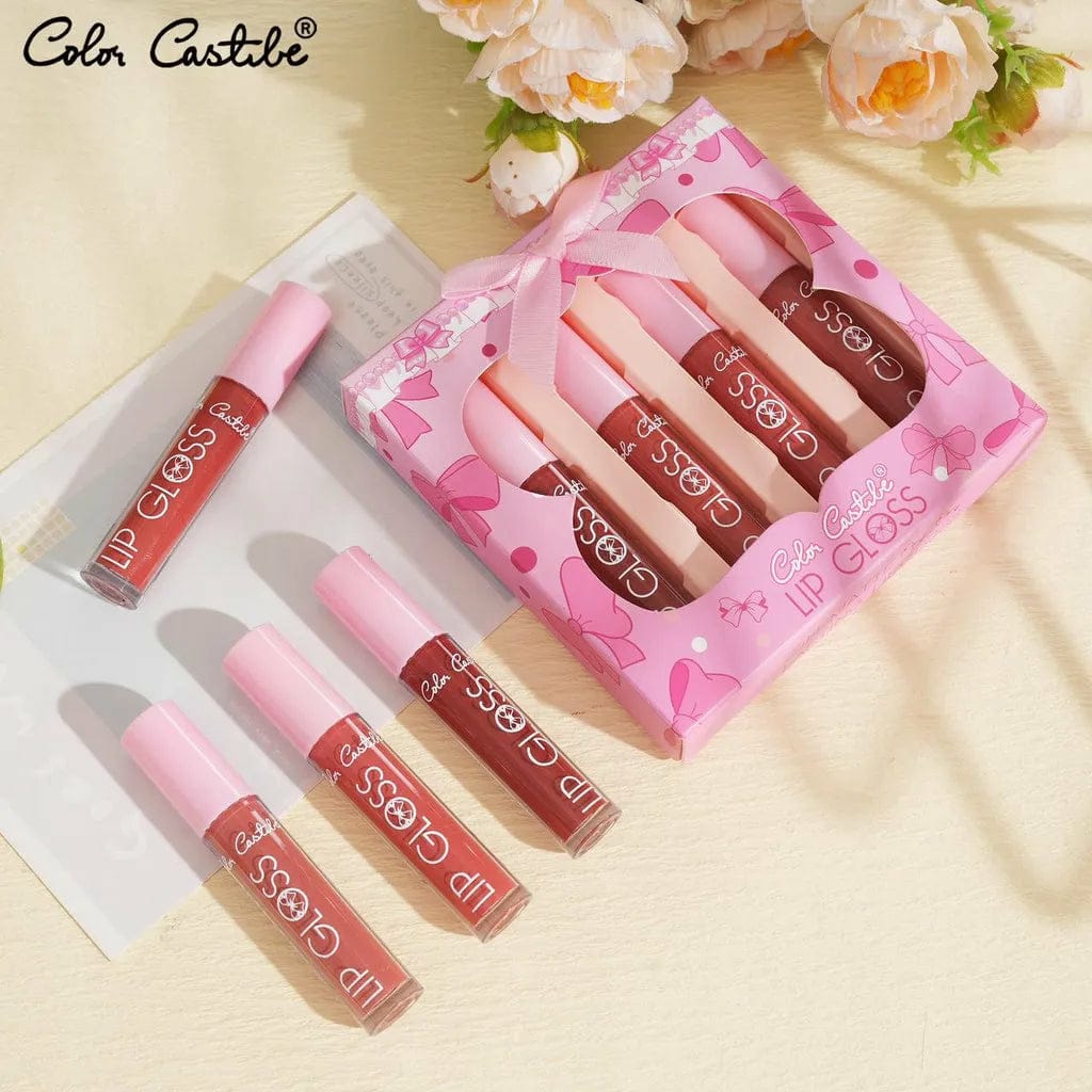 Color Castle [4pcs] Matte Lip Gloss Set