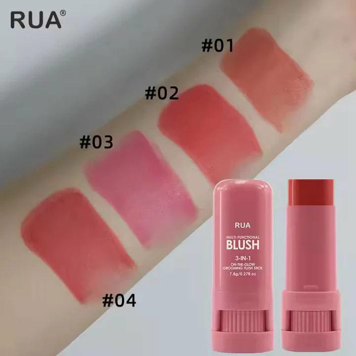 High-Pigment Matte Blush Stick – Long-Lasting, Water-Resistant & Blendable Contour Balm
