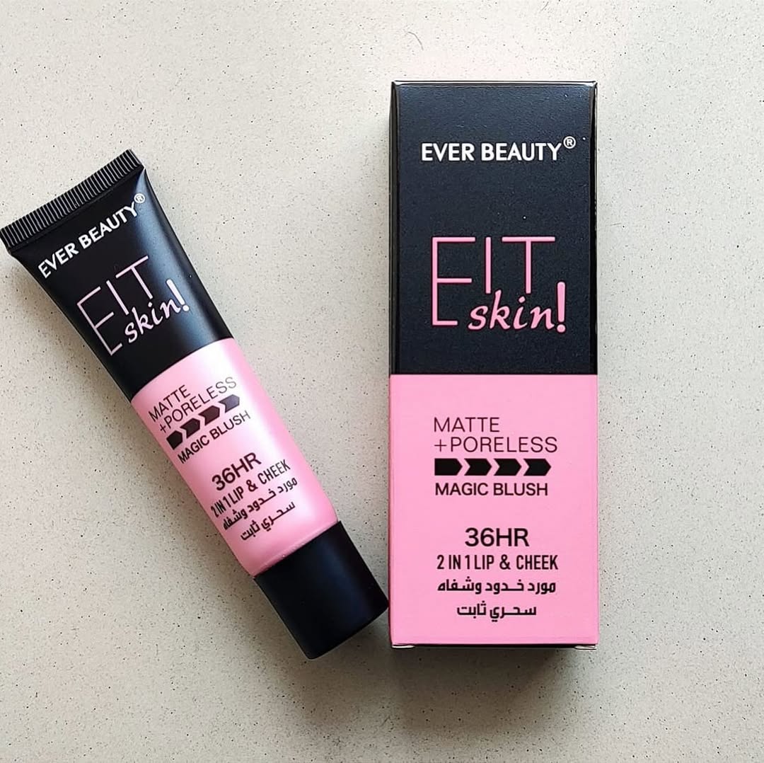 EIT SKIN Magic Blush - Matte + Poreless (2-in-1 Lip & Cheek Tint) Lasting 36 Hours 35ml