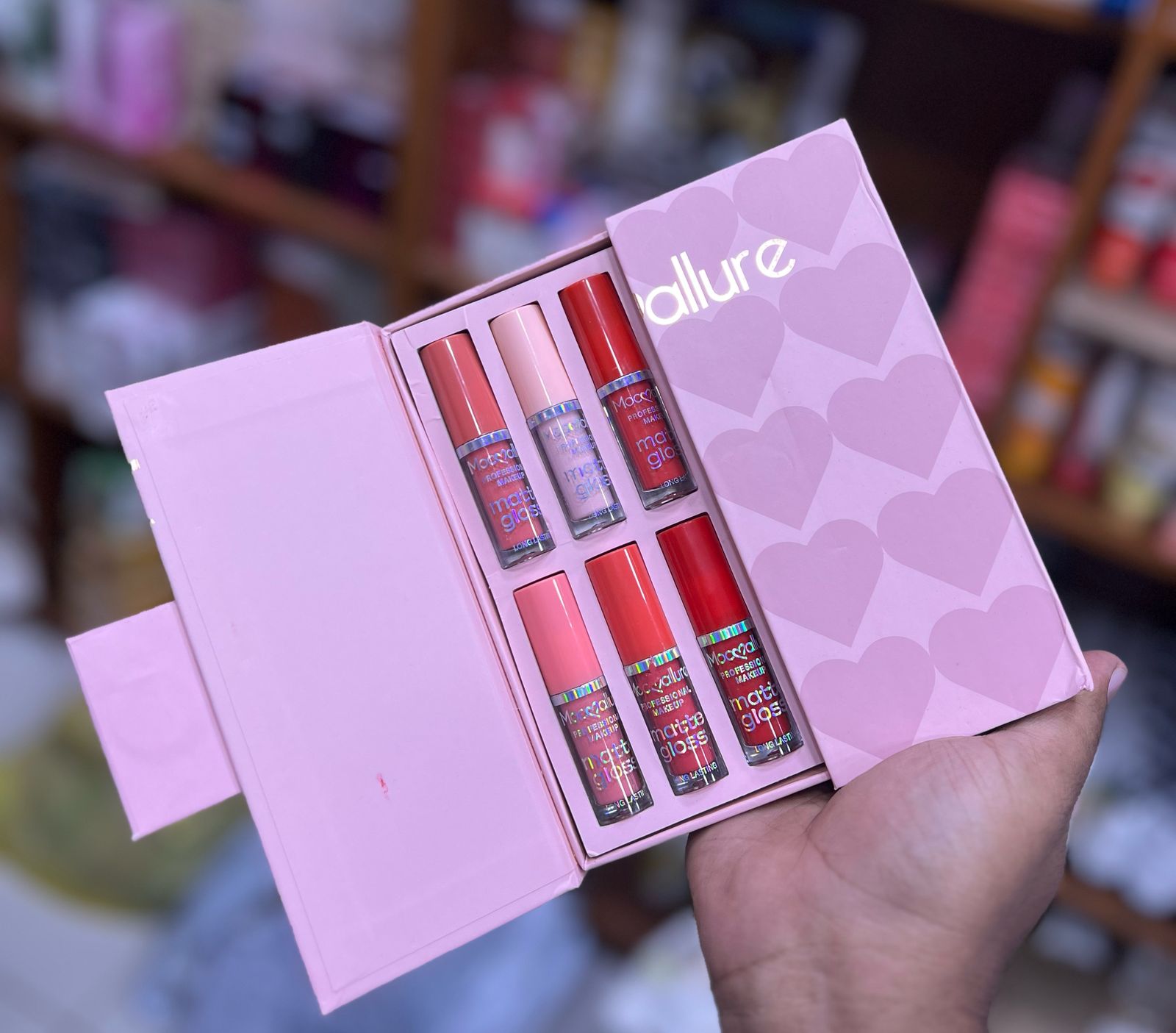Mocallure 12-Piece High Pigment Lip Gloss Set