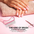 Pack Of 3 Nail Brush Set with Handle
