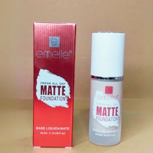 Emelie Liquid Matte Foundation –  SPF 25