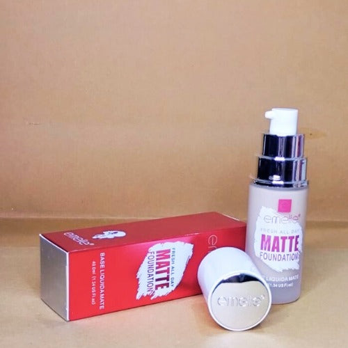Emelie Liquid Matte Foundation –  SPF 25
