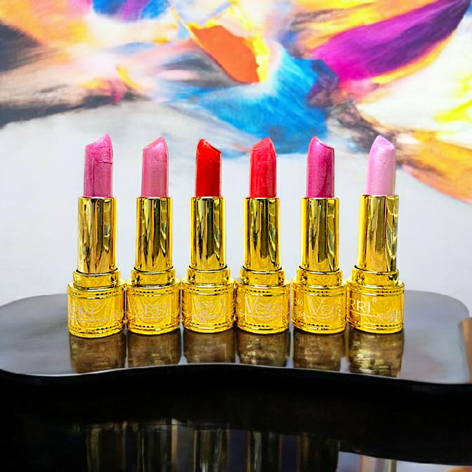 6 Pcs High Pigmented Velvet Matte Lipstick Set