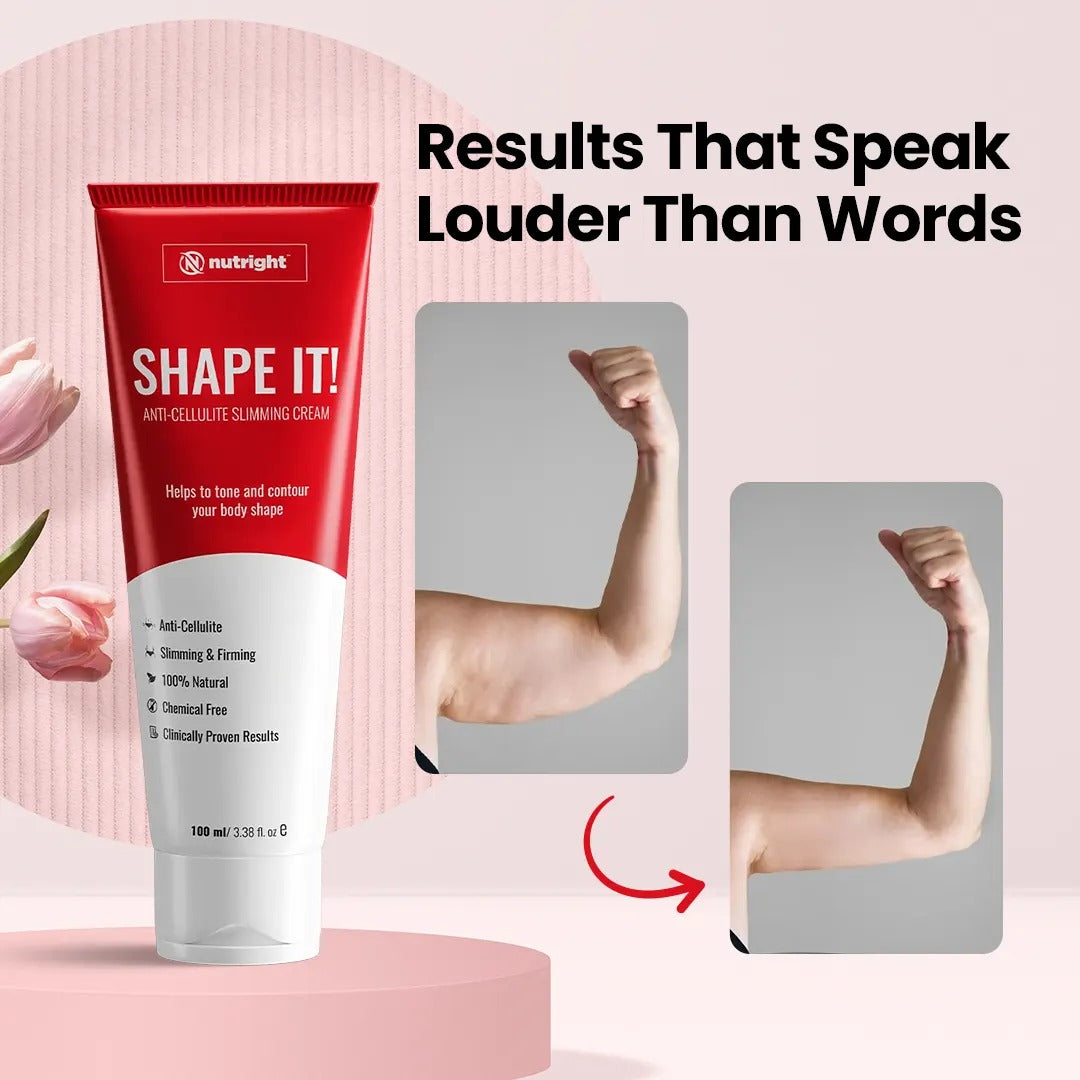 Shape It Anti-Cellulite Cream 100ml | Firming & Skin Tightening
