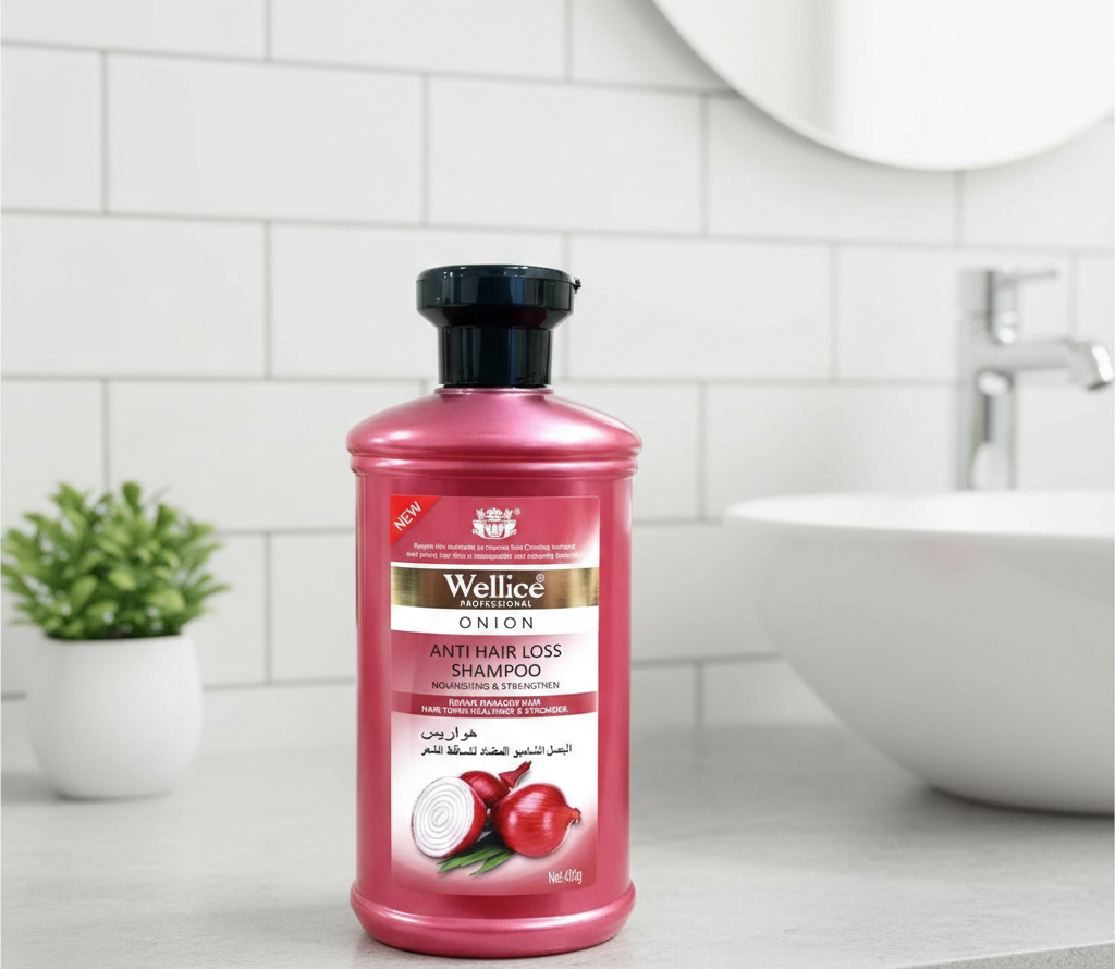 Wellice Professional Onion Anti Hair Loss Shampoo – 400g