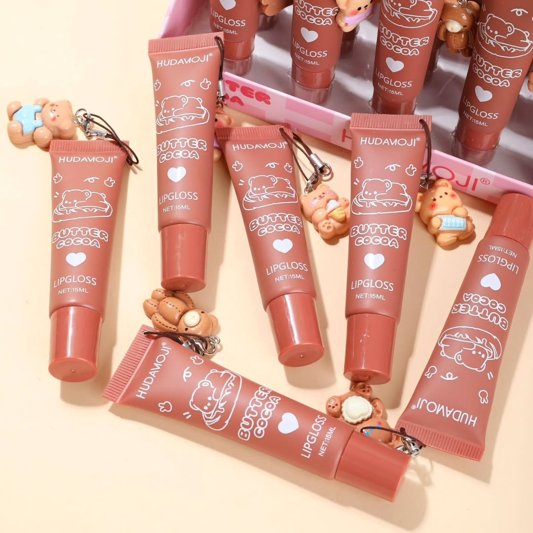 Hudamoji Multi-Shade Butter Cocoa Matte Lip Gloss