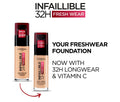 L'Oréal Paris Infallible 32H Fresh Wear Foundation
