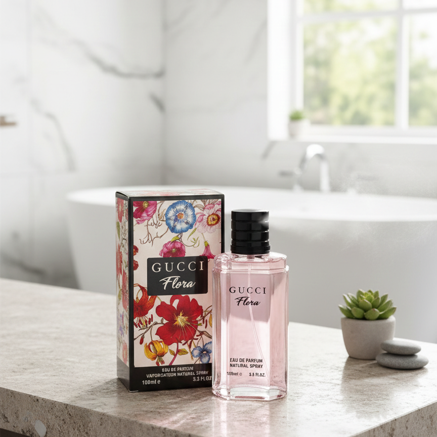 Gucci Flora EDP 100ml – Elegant Long-Lasting Floral Perfume for Women