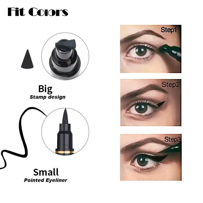 2 in 1 Winged Stamp Liquid Eyeliner