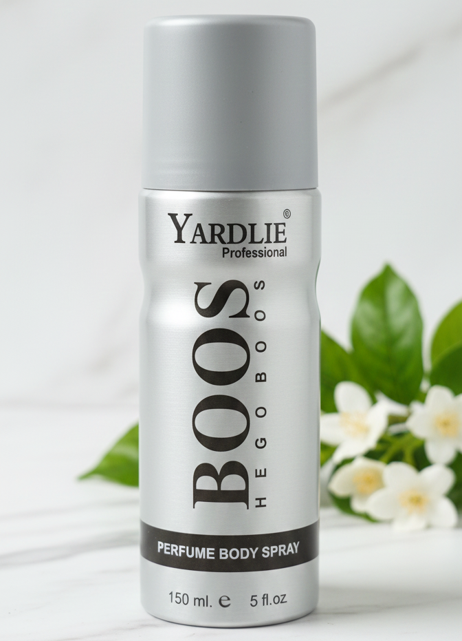 Yardlie Professional BOSS HEGOBOOS Perfume Body Spray (150ml) for Men