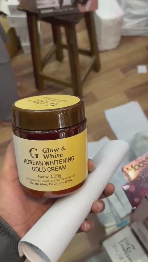 Glow & White Korean Gold Whitening Cream 250g